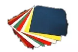 Serviette 40x40cm 3c 1/4 jaune 20/50 (4b)